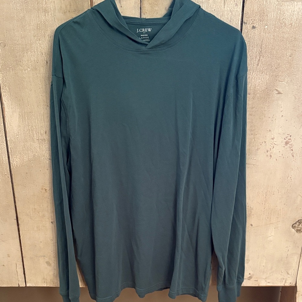 J. Crew Men's long sleeve hoodie